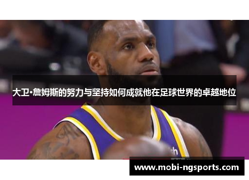 大卫·詹姆斯的努力与坚持如何成就他在足球世界的卓越地位